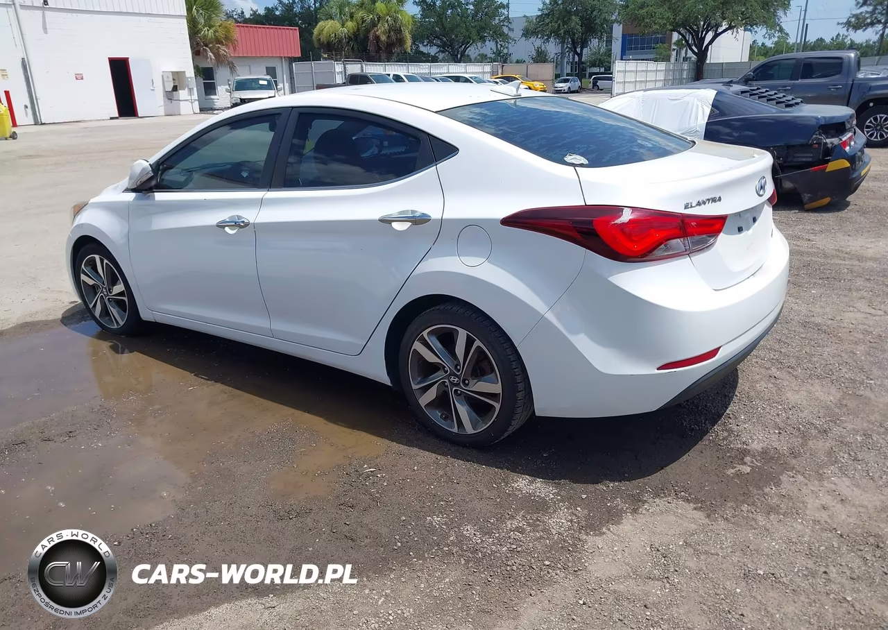 2016 Hyundai Elantra Limited VIN:5NPDH4AE2GH655530 - 3