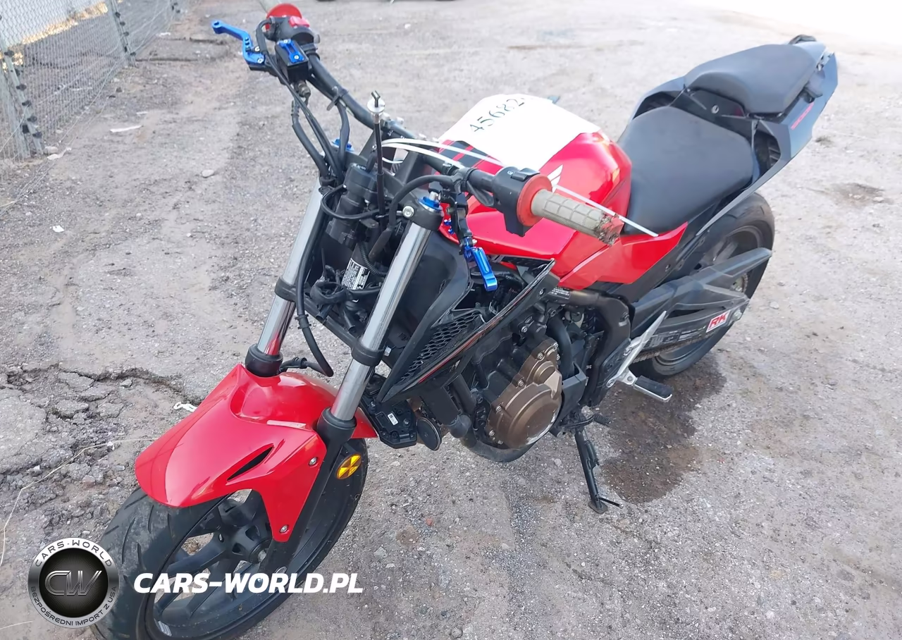 2017 Honda Cb500 F VIN:MLHPC4567H5400529 - 2