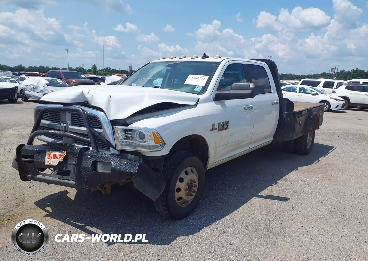 2018 Ram 3500 Laramie 4X4 8' Box VIN:3C63RRJL2JG324703 - 2