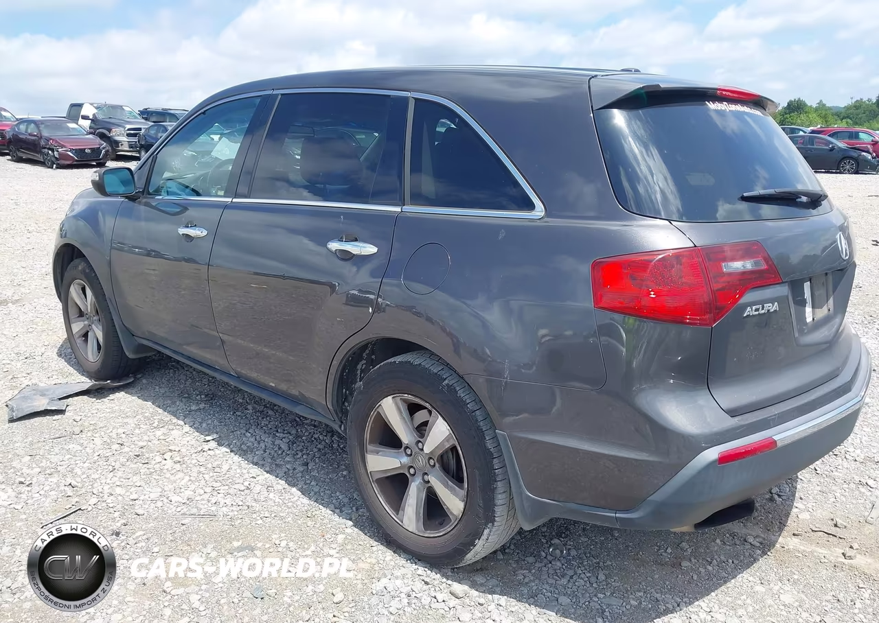 2012 Acura Mdx Technology Package VIN:2HNYD2H40CH507095 - 3