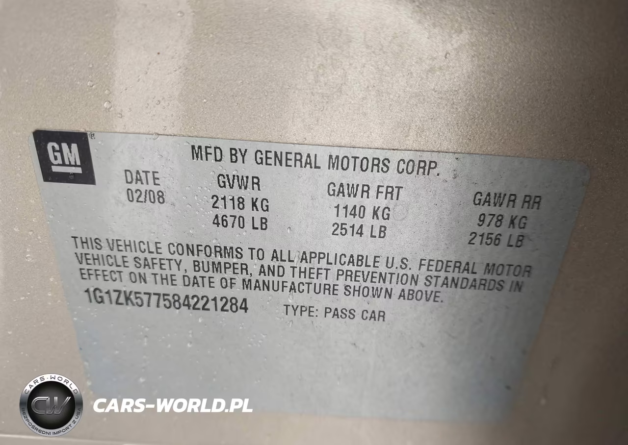 2008 Chevrolet Malibu Ltz VIN:1G1ZK577584221284 - 9