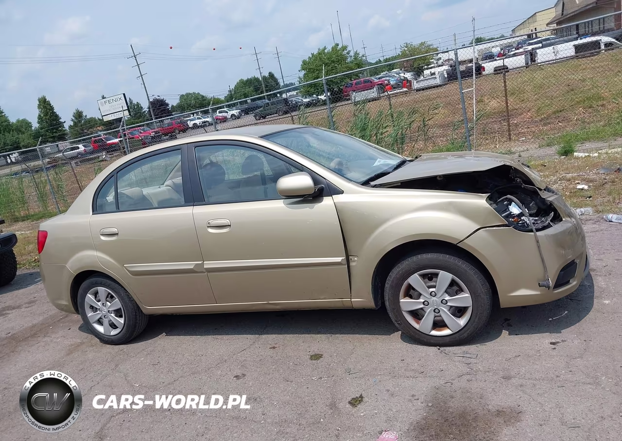 2010 Kia Rio Lx VIN:KNADH4A39A6687971 - 13