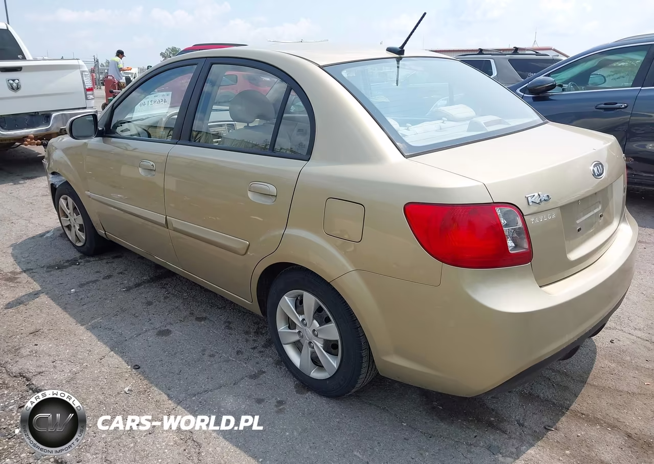 2010 Kia Rio Lx VIN:KNADH4A39A6687971 - 3