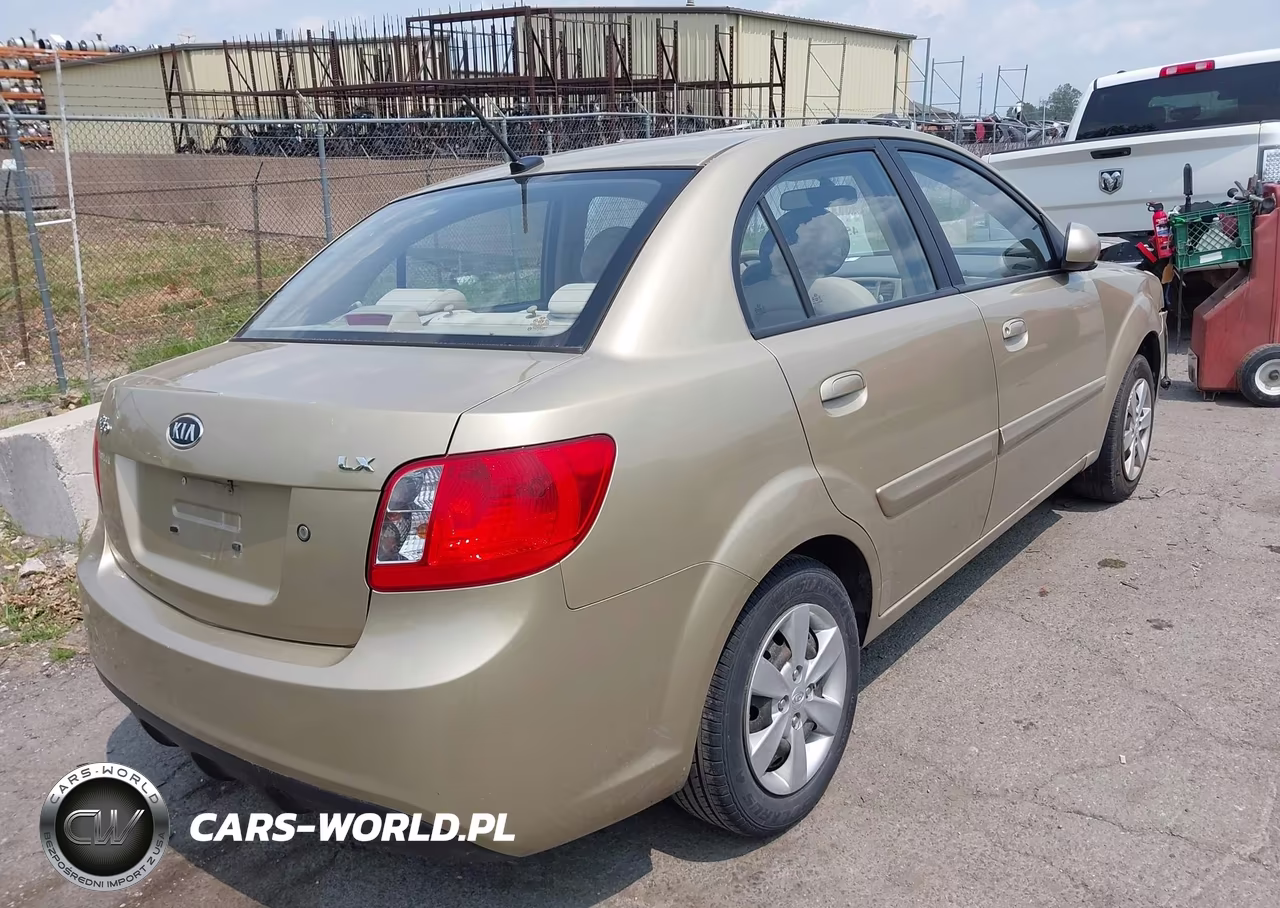 2010 Kia Rio Lx VIN:KNADH4A39A6687971 - 4
