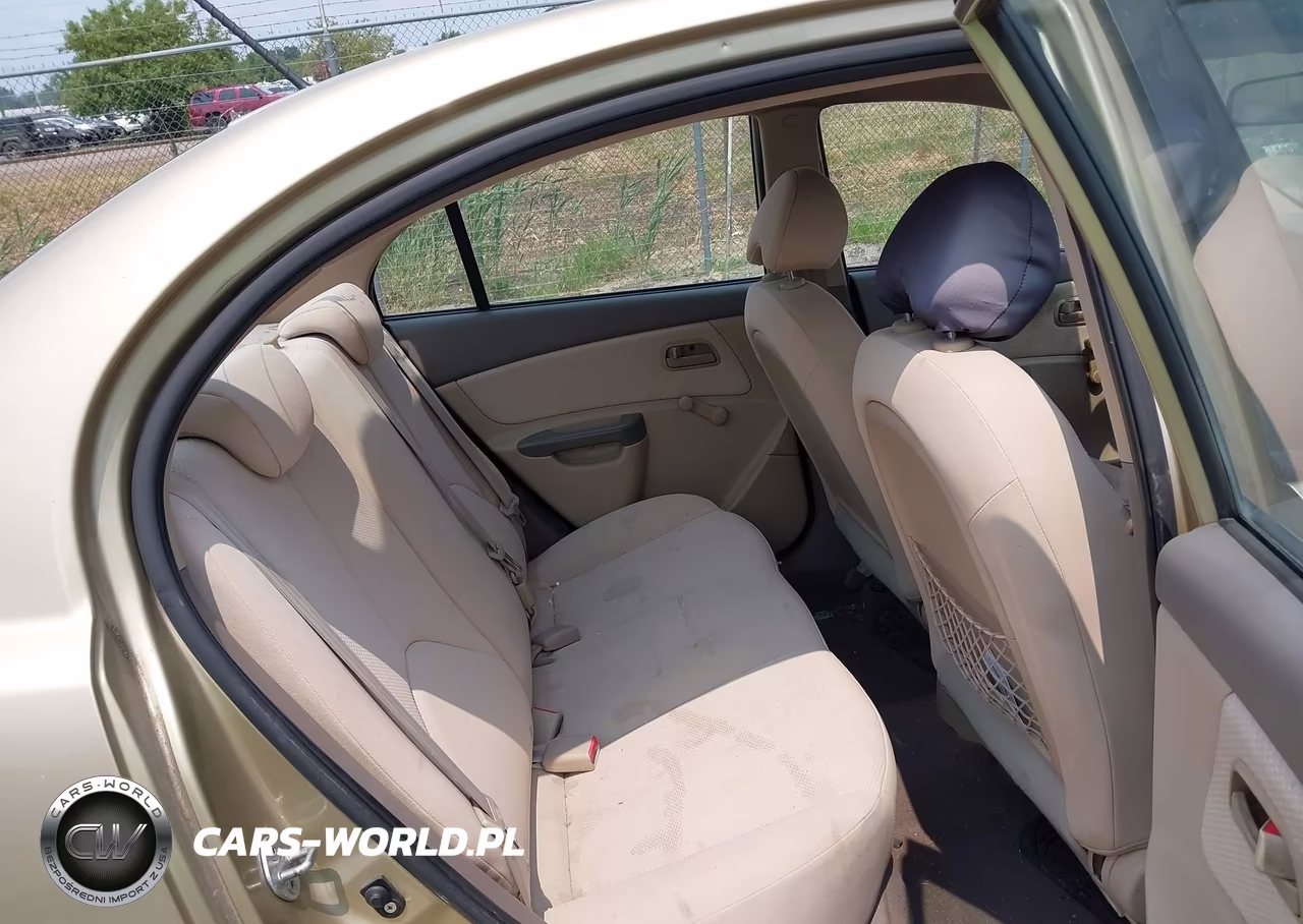 2010 Kia Rio Lx VIN:KNADH4A39A6687971 - 8