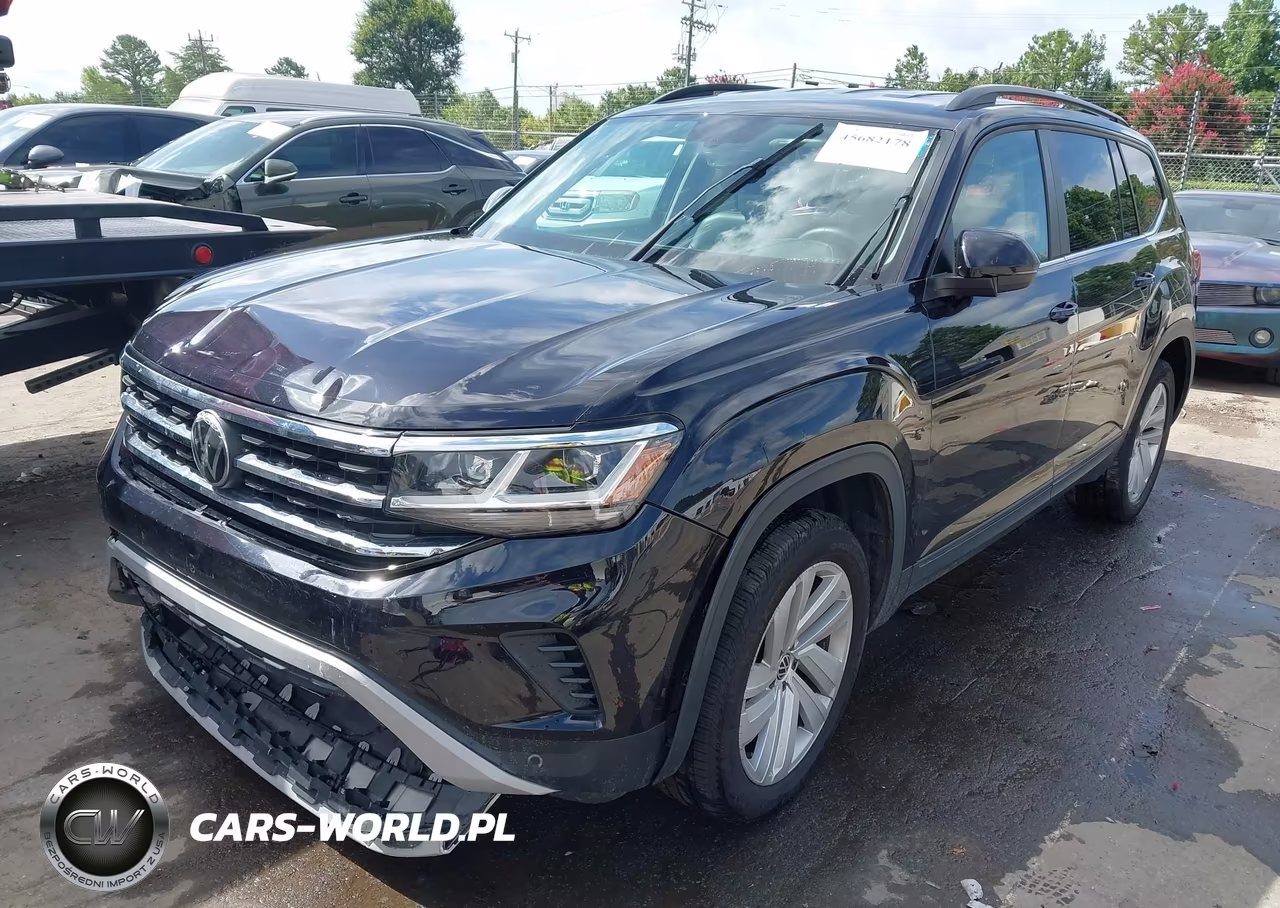 2021 Volkswagen Atlas 3.6L V6 Se W-Technology VIN:1V2HR2CA4MC602119 - 2