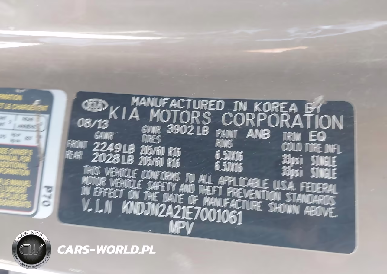 2014 Kia Soul VIN:KNDJN2A21E7001061 - 9