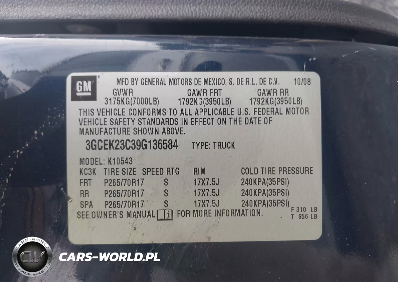 2009 Chevrolet Silverado 1500 Lt VIN:3GCEK23C39G136584 - 9