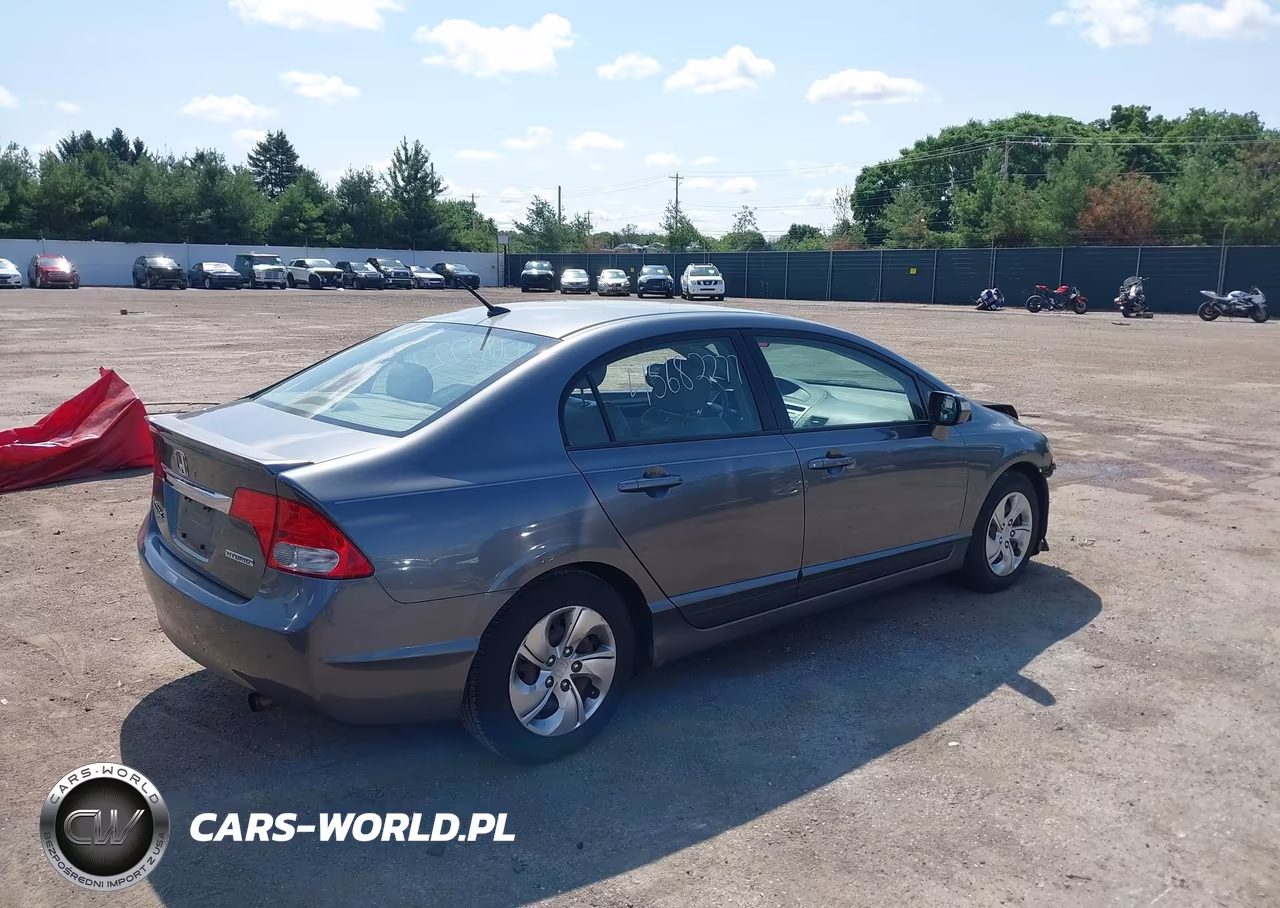 2009 Honda Civic Hybrid VIN:JHMFA36289S017601 - 4