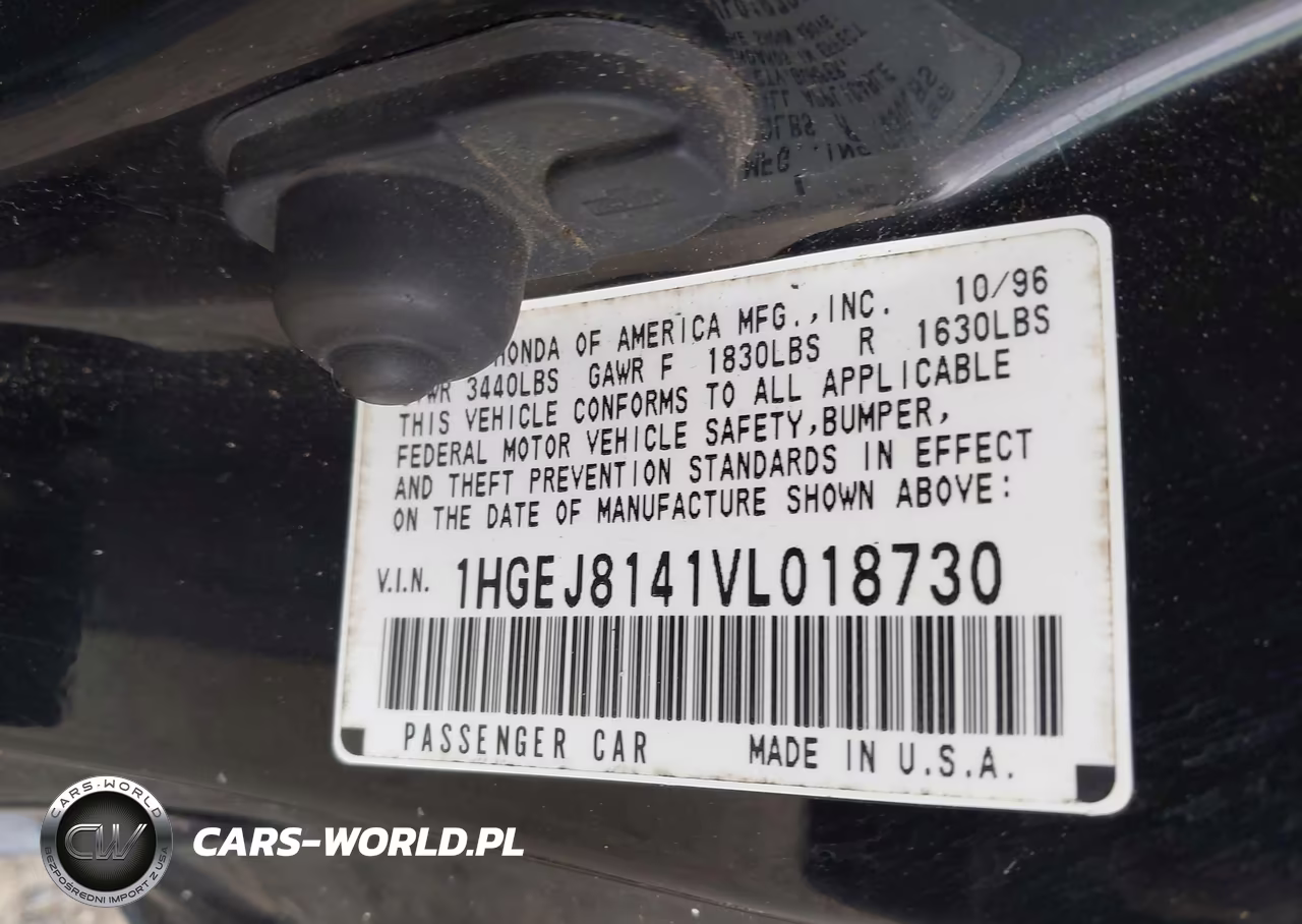 1997 Honda Civic Ex VIN:1HGEJ8141VL018730 - 9