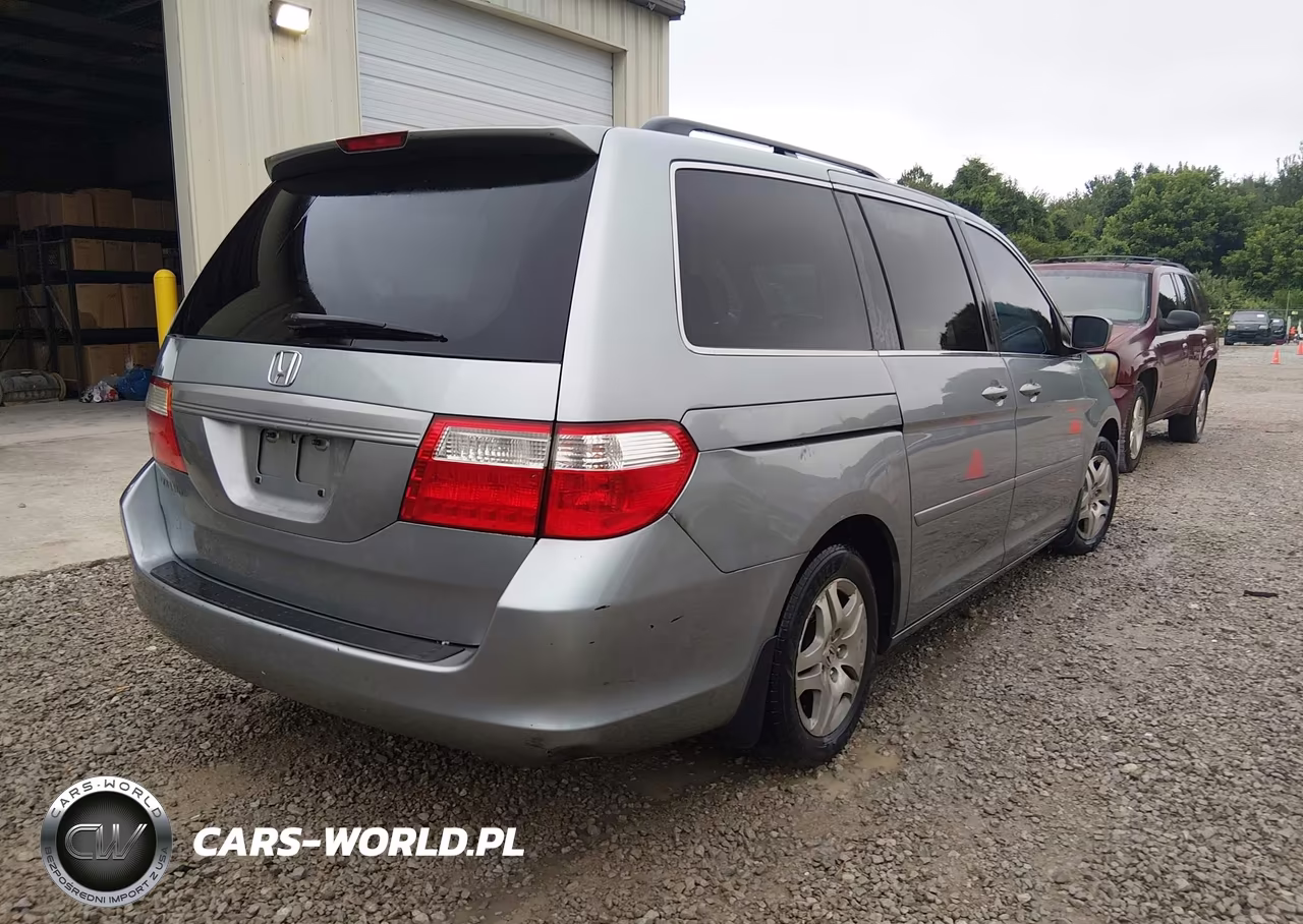 2007 Honda Odyssey Ex VIN:5FNRL38477B130179 - 4
