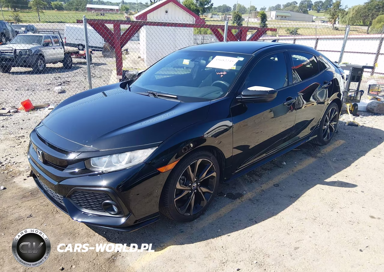 2018 Honda Civic Sport VIN:SHHFK7H43JU239404 - 2