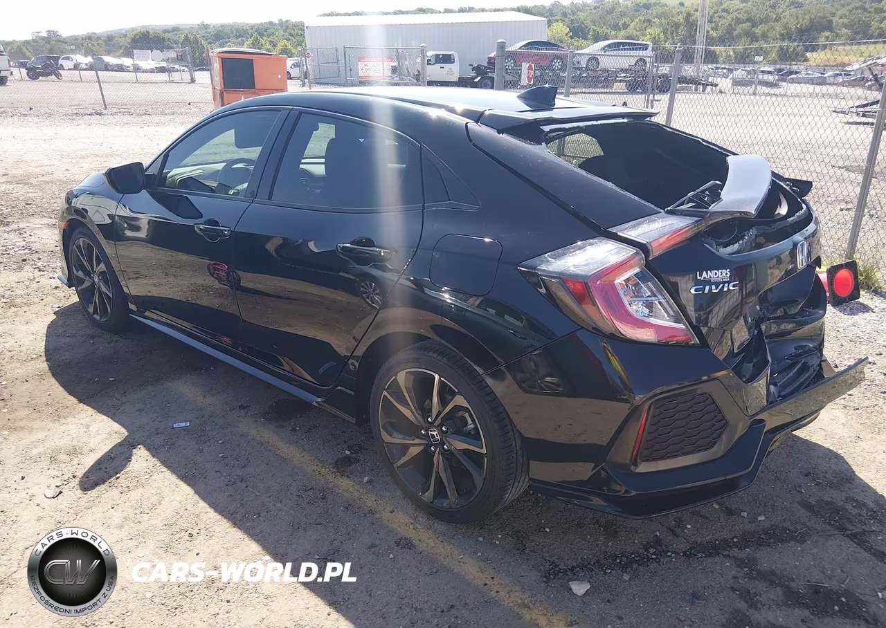 2018 Honda Civic Sport VIN:SHHFK7H43JU239404 - 3