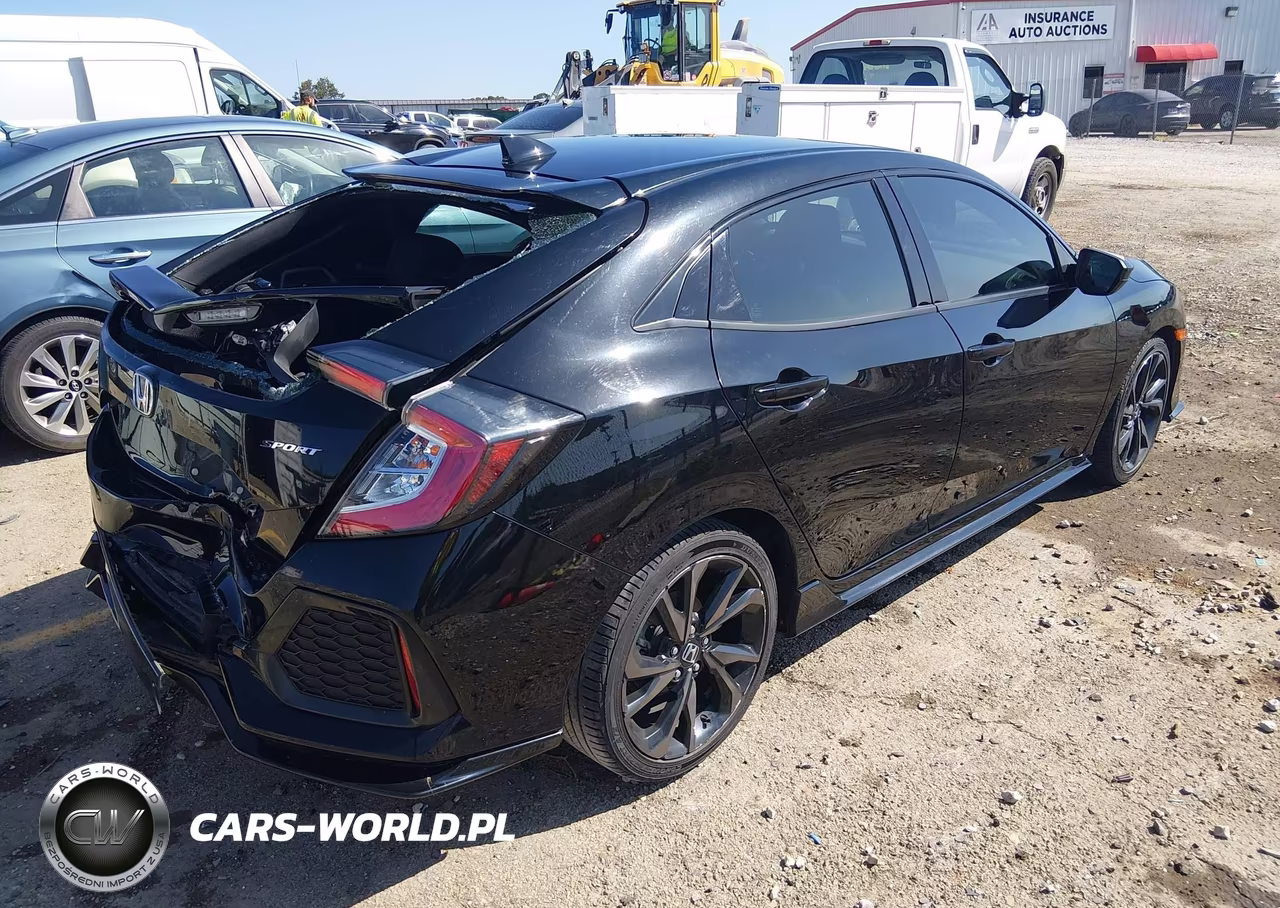 2018 Honda Civic Sport VIN:SHHFK7H43JU239404 - 4
