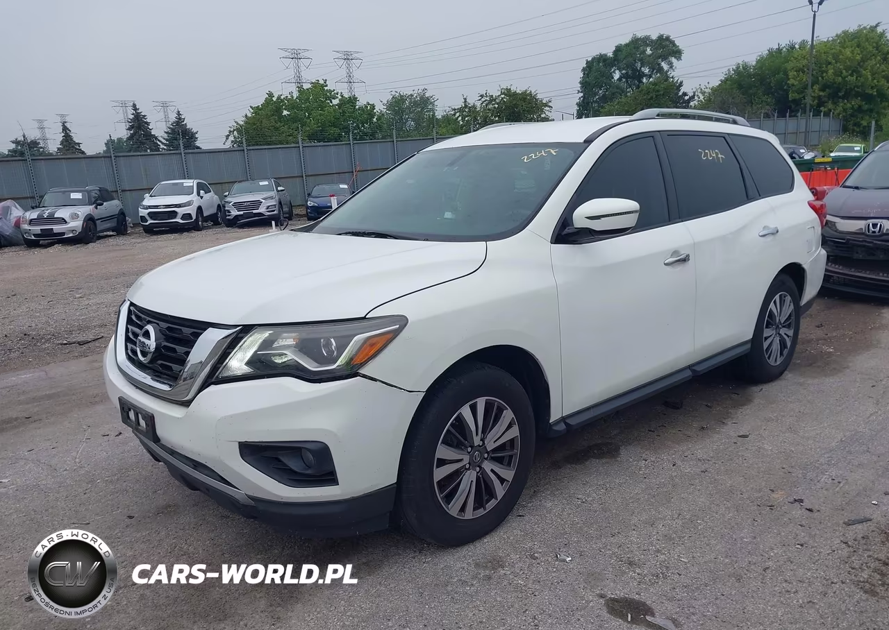 2017 Nissan Pathfinder Sv VIN:5N1DR2MN8HC688442 - 2