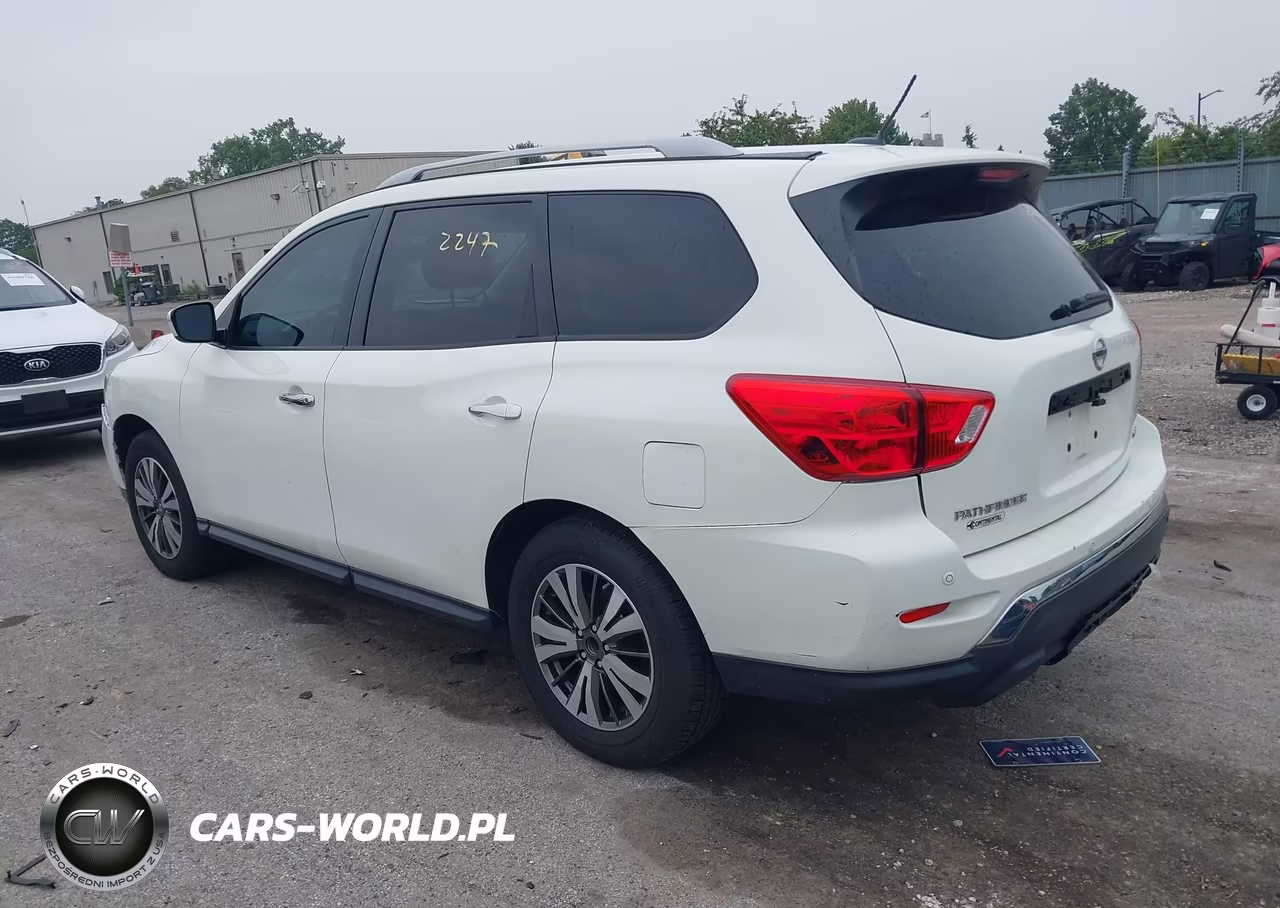 2017 Nissan Pathfinder Sv VIN:5N1DR2MN8HC688442 - 3