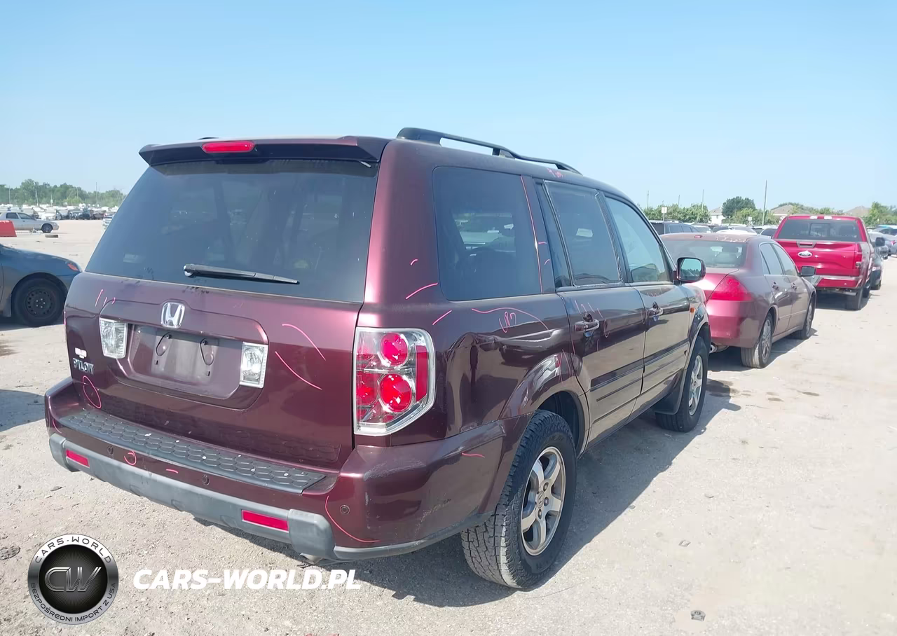 2008 Honda Pilot Ex-L VIN:5FNYF28598B014621 - 4