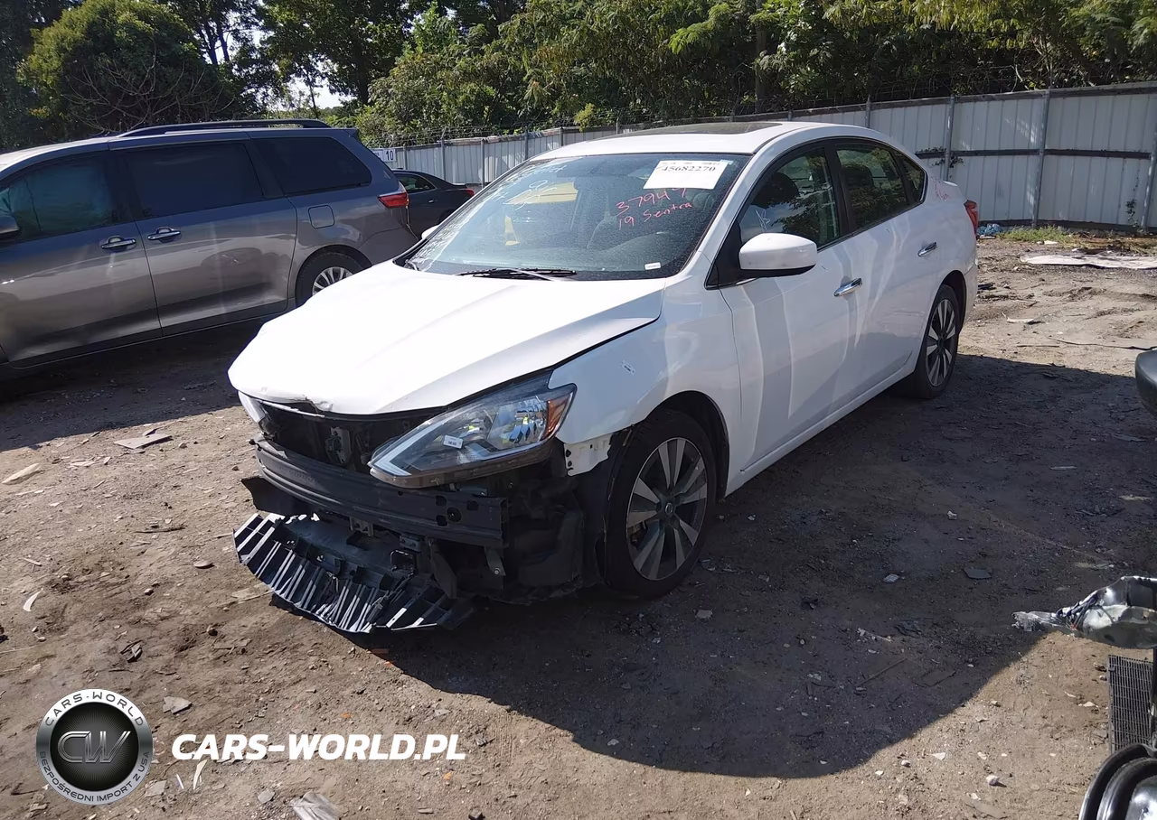 2019 Nissan Sentra Sv VIN:3N1AB7AP8KY454768 - 2