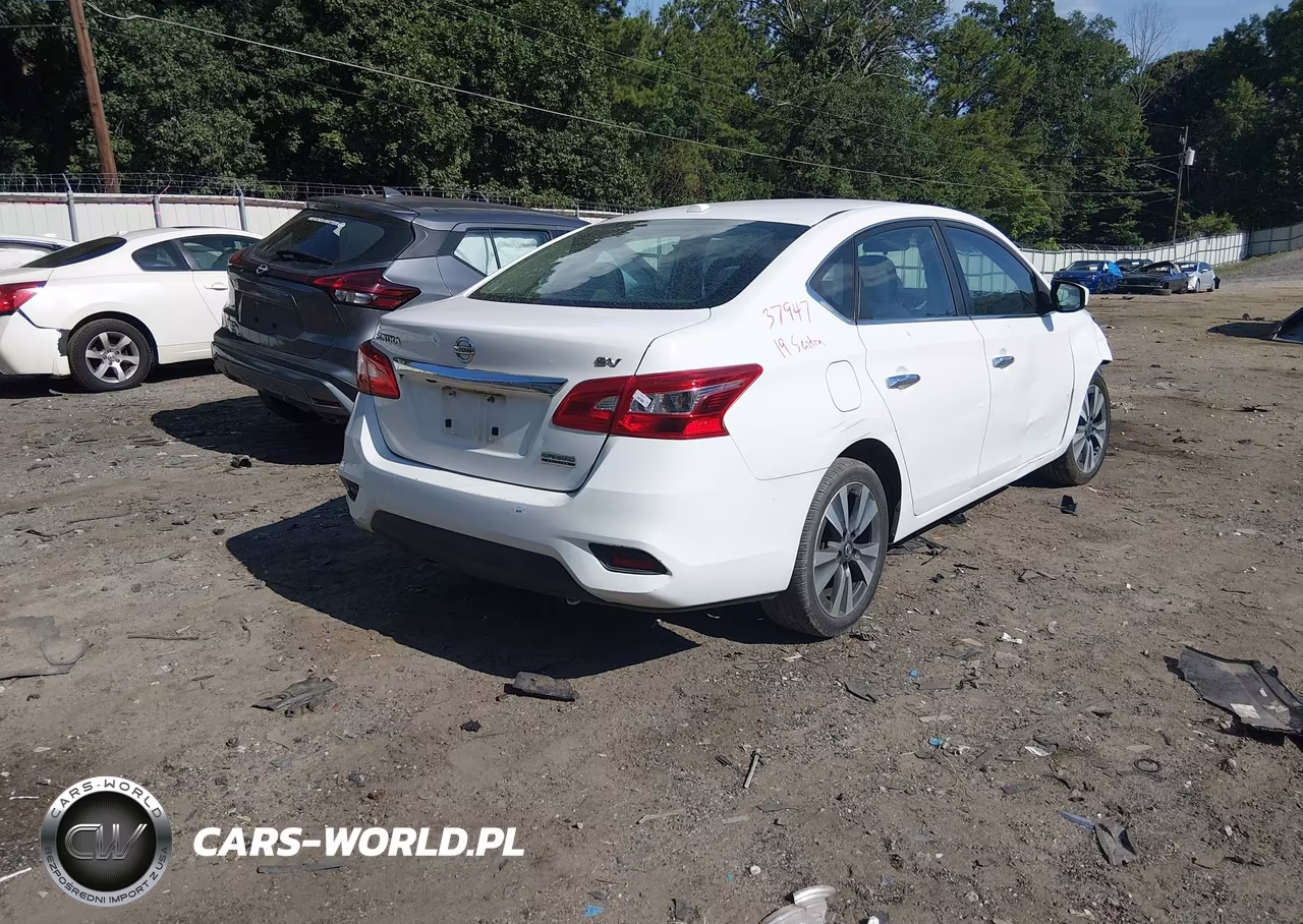 2019 Nissan Sentra Sv VIN:3N1AB7AP8KY454768 - 4