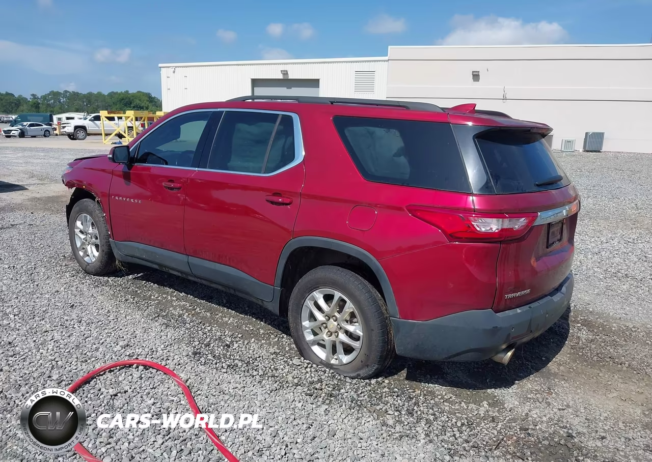 2020 Chevrolet Traverse Fwd Lt Cloth VIN:1GNERGKW9LJ309333 - 3