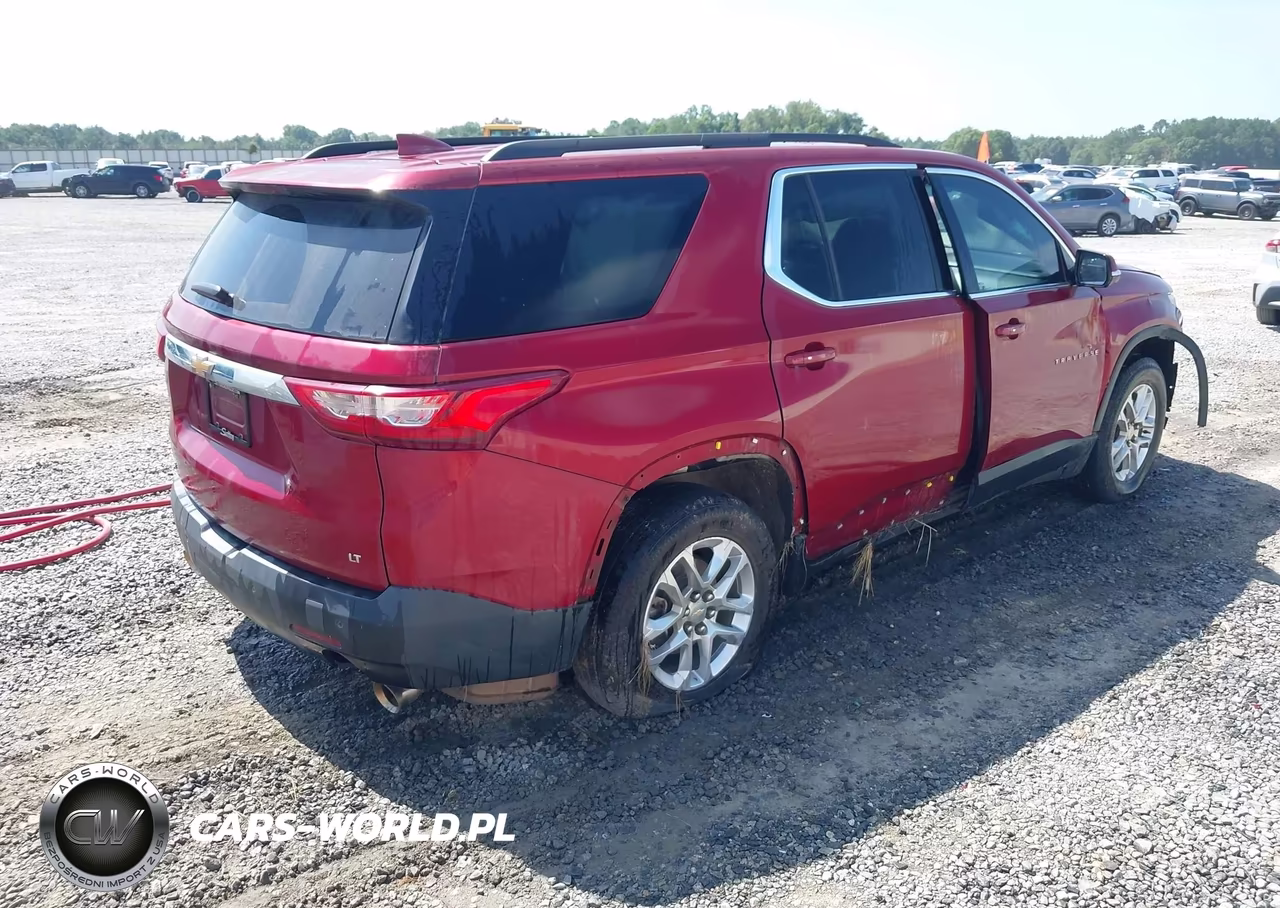 2020 Chevrolet Traverse Fwd Lt Cloth VIN:1GNERGKW9LJ309333 - 4