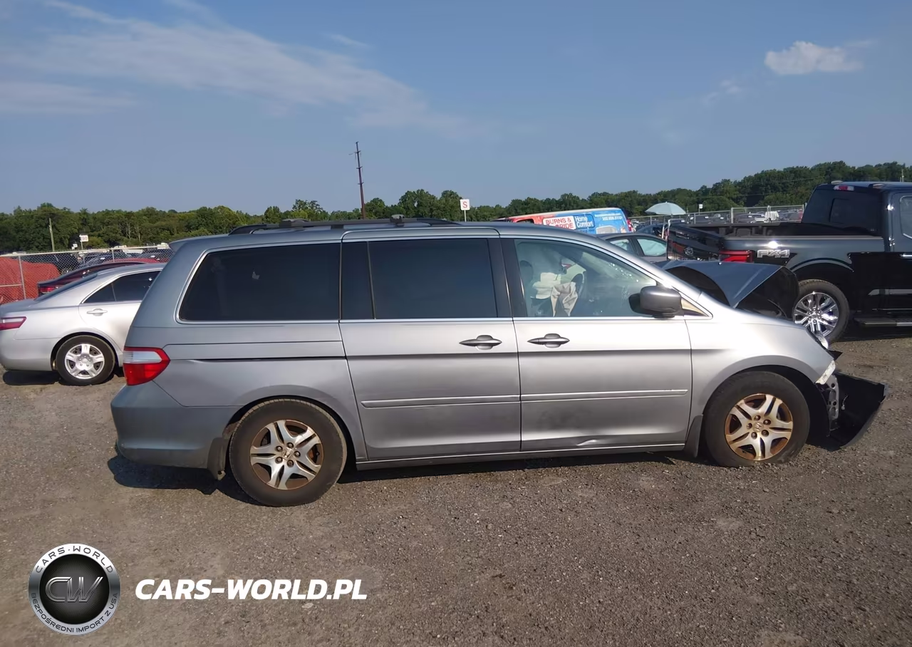 2005 Honda Odyssey Ex VIN:5FNRL38445B046687 - 13