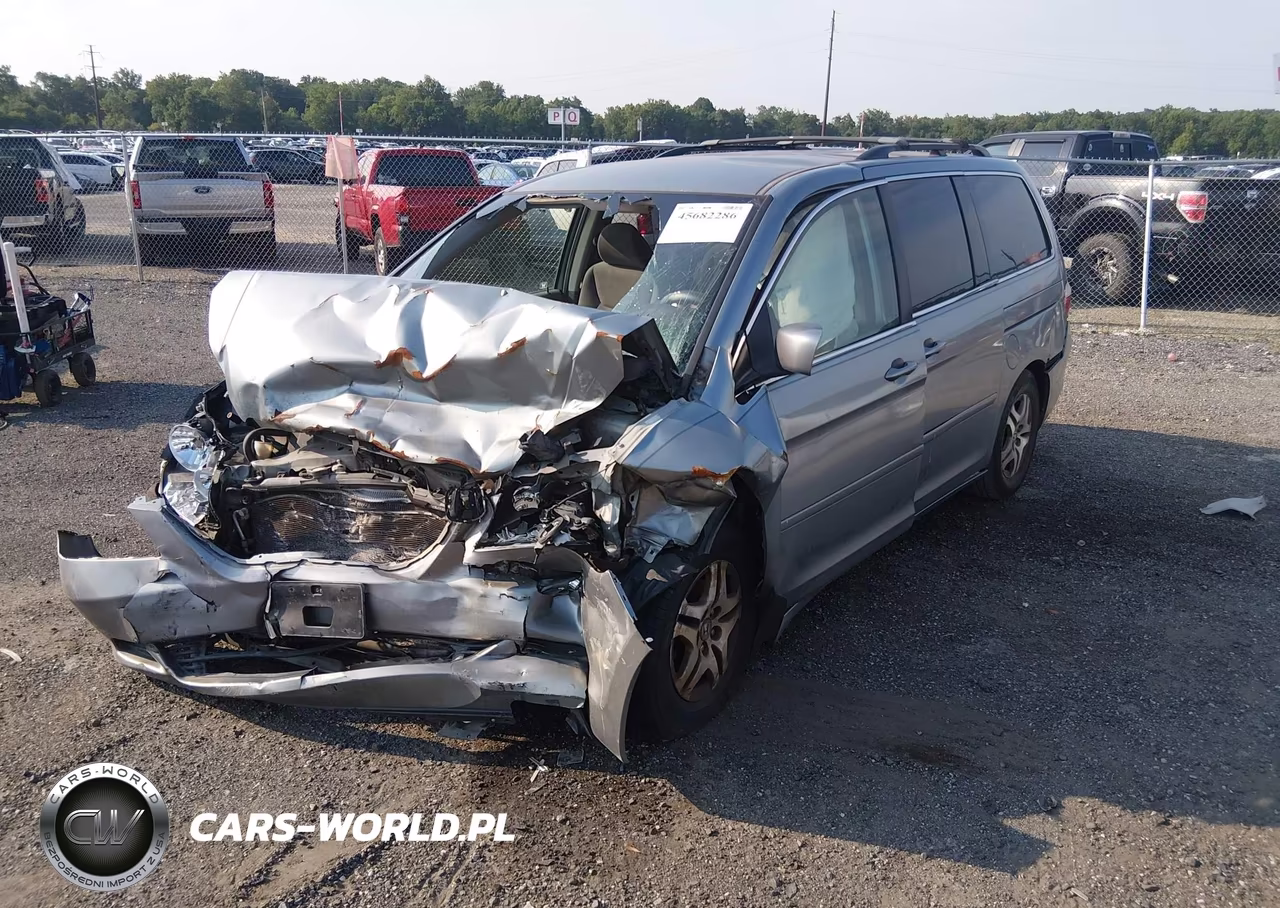 2005 Honda Odyssey Ex VIN:5FNRL38445B046687 - 2
