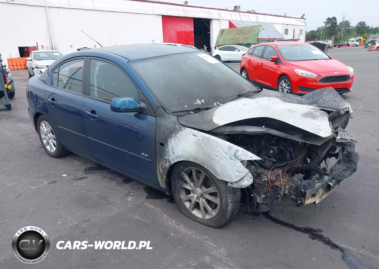 2008 Mazda Mazda3 S Sport VIN:JM1BK323X81875801 - 1