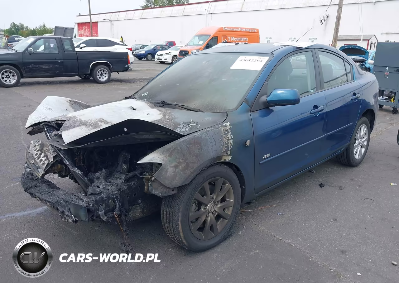 2008 Mazda Mazda3 S Sport VIN:JM1BK323X81875801 - 2