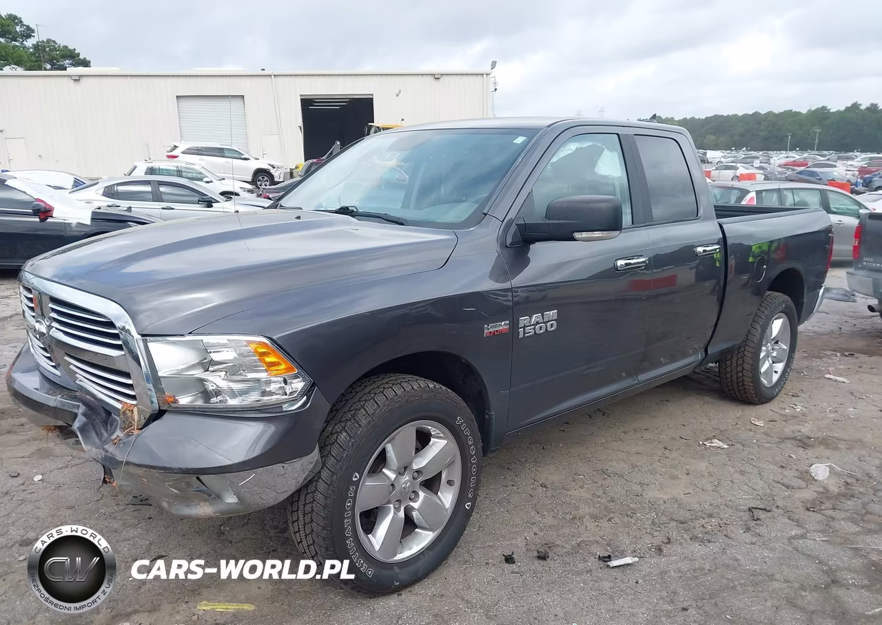 2017 Ram 1500 Big Horn 4X4 6'4 Box VIN:1C6RR7GT5HS802587 - 2