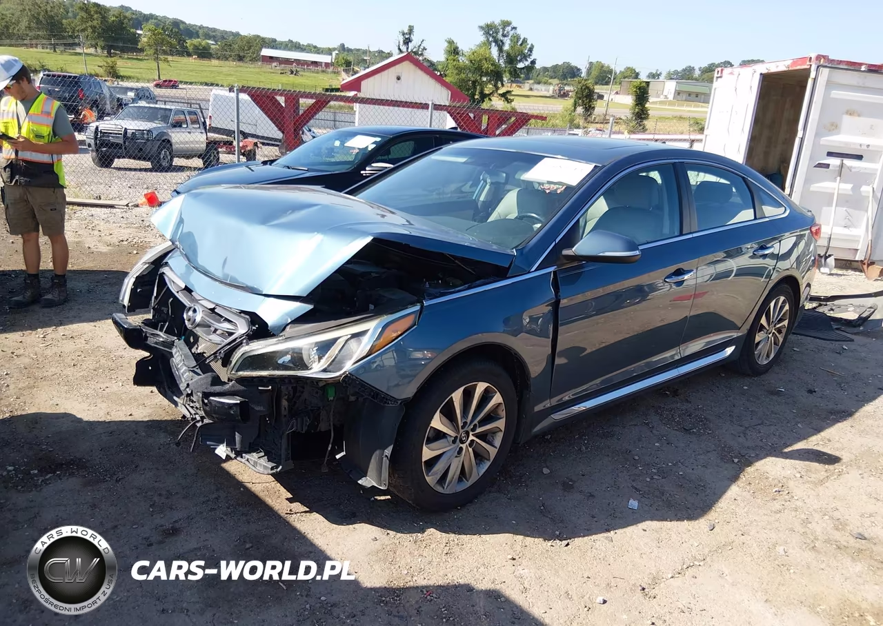 2017 Hyundai Sonata Sport VIN:5NPE34AF7HH565187 - 2