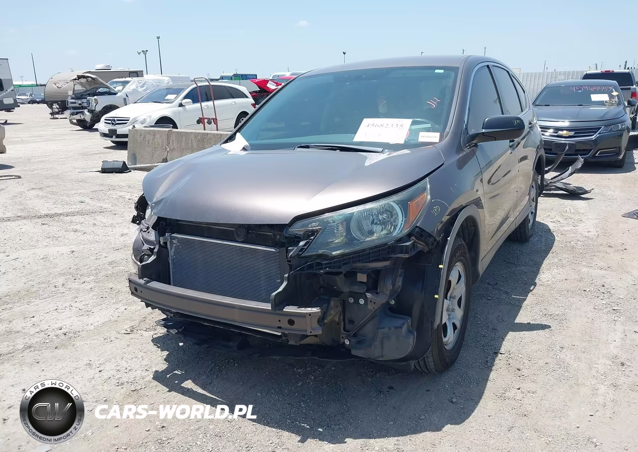 2014 Honda Cr-V Lx VIN:2HKRM4H39EH725222 - 2