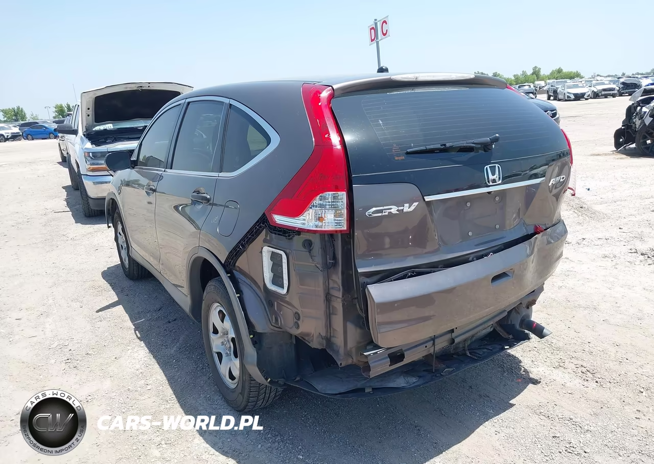 2014 Honda Cr-V Lx VIN:2HKRM4H39EH725222 - 3
