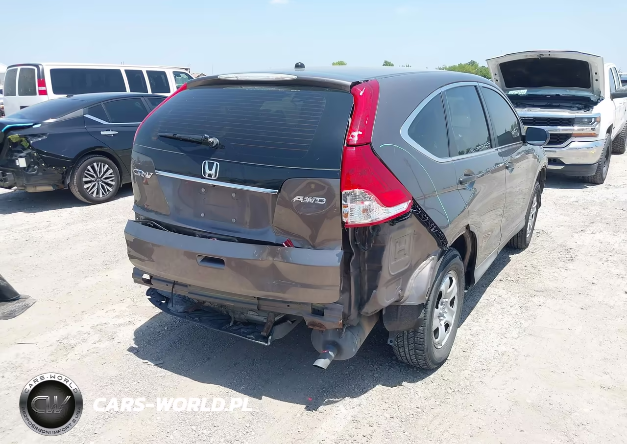 2014 Honda Cr-V Lx VIN:2HKRM4H39EH725222 - 4
