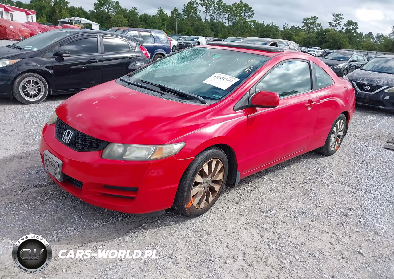 2009 Honda Civic Ex VIN:2HGFG128X9H536236 - 2