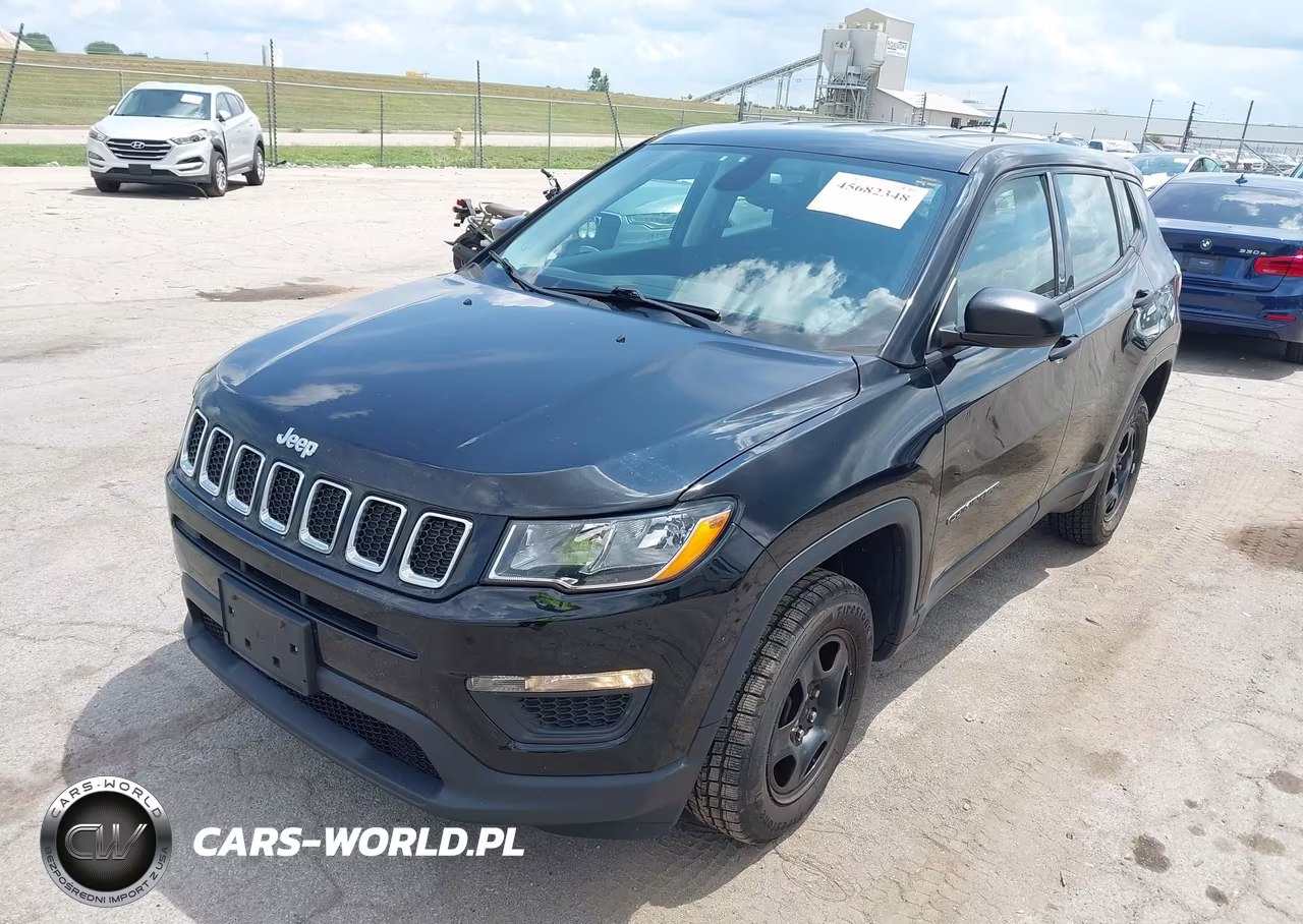 2018 Jeep Compass Sport 4X4 VIN:3C4NJDAB4JT200684 - 2