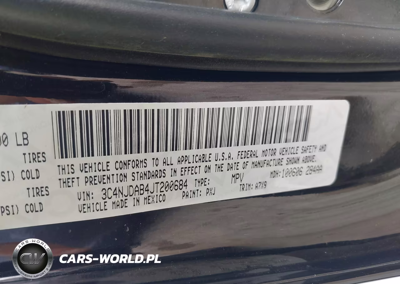 2018 Jeep Compass Sport 4X4 VIN:3C4NJDAB4JT200684 - 9