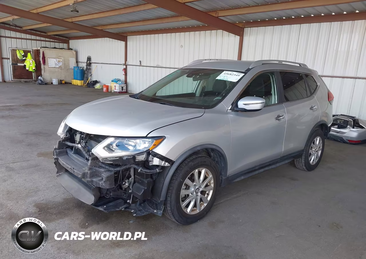 2020 Nissan Rogue Sv Fwd VIN:KNMAT2MT8LP538162 - 2