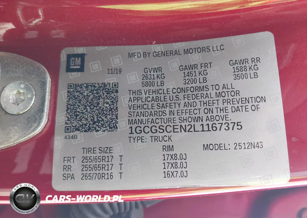 2020 Chevrolet Colorado 2Wd Short Box Lt VIN:1GCGSCEN2L1167375 - 9
