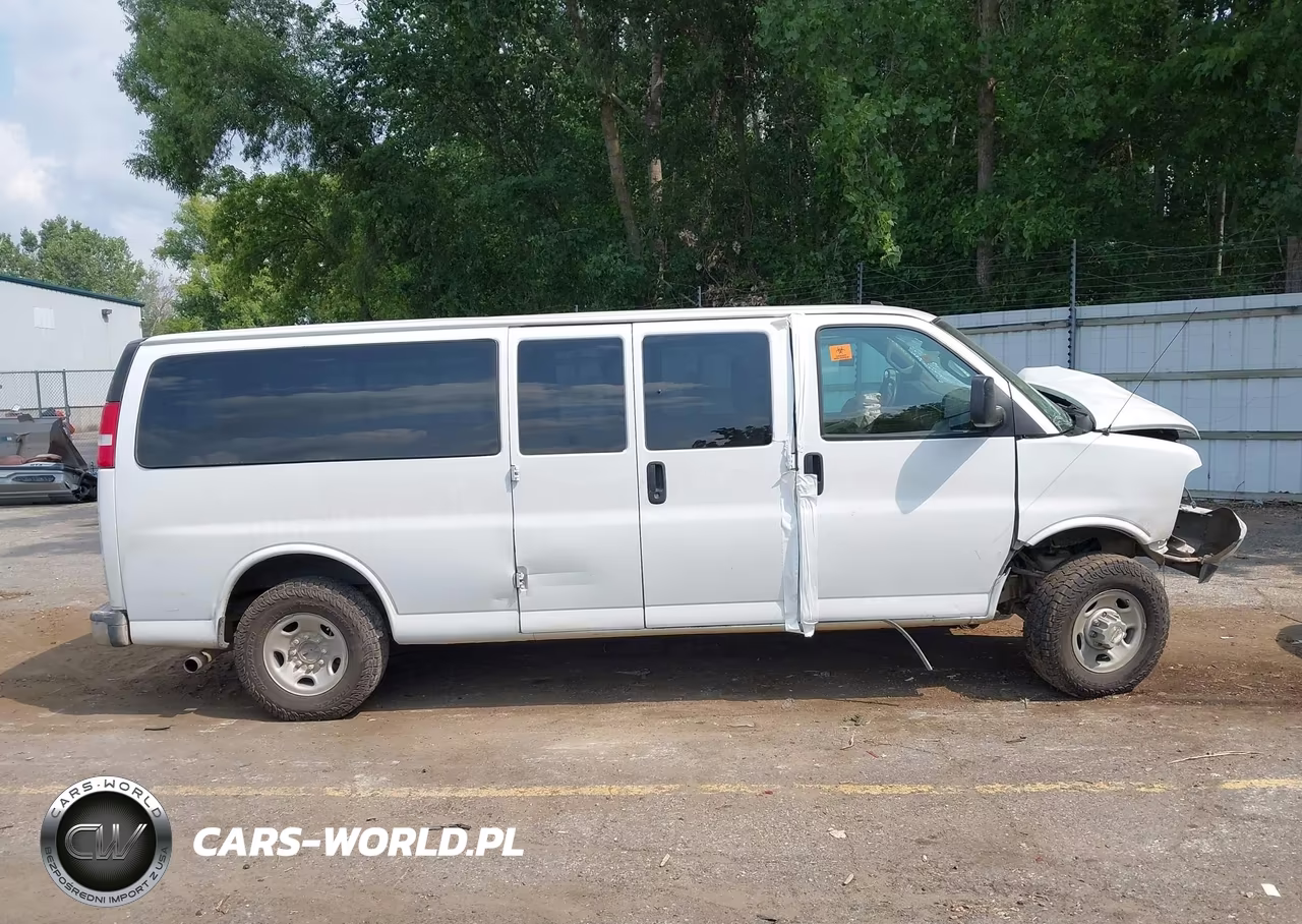 2020 Chevrolet Express Passenger Rwd 3500 Extended Wheelbase Lt VIN:1GAZGPFG4L1189064 - 12