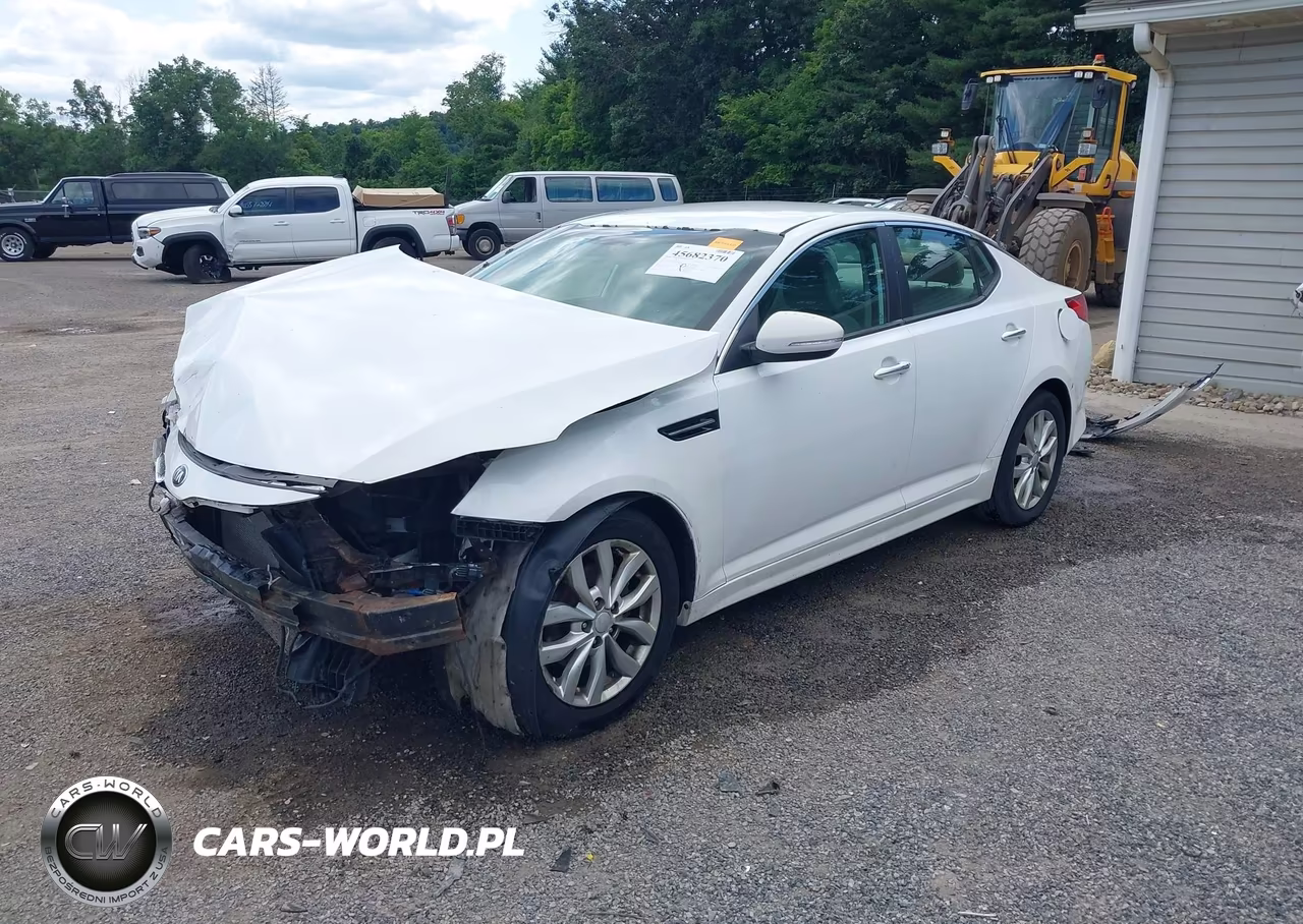 2014 Kia Optima Lx VIN:5XXGM4A70EG340485 - 2