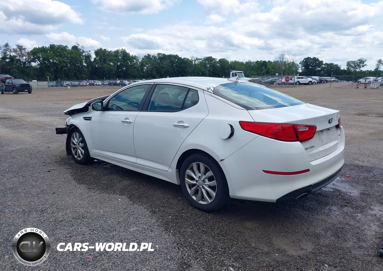 2014 Kia Optima Lx VIN:5XXGM4A70EG340485 - 3
