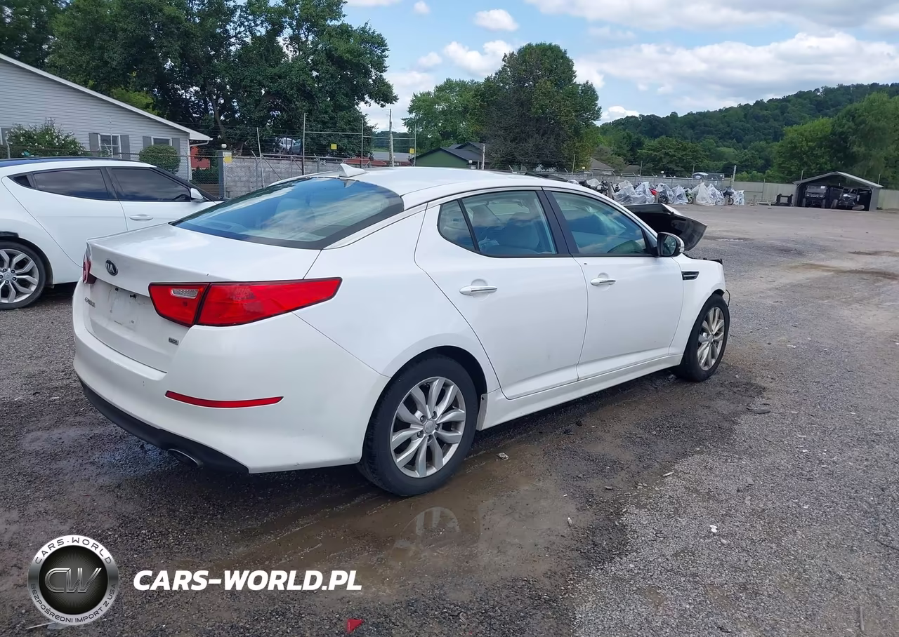 2014 Kia Optima Lx VIN:5XXGM4A70EG340485 - 4
