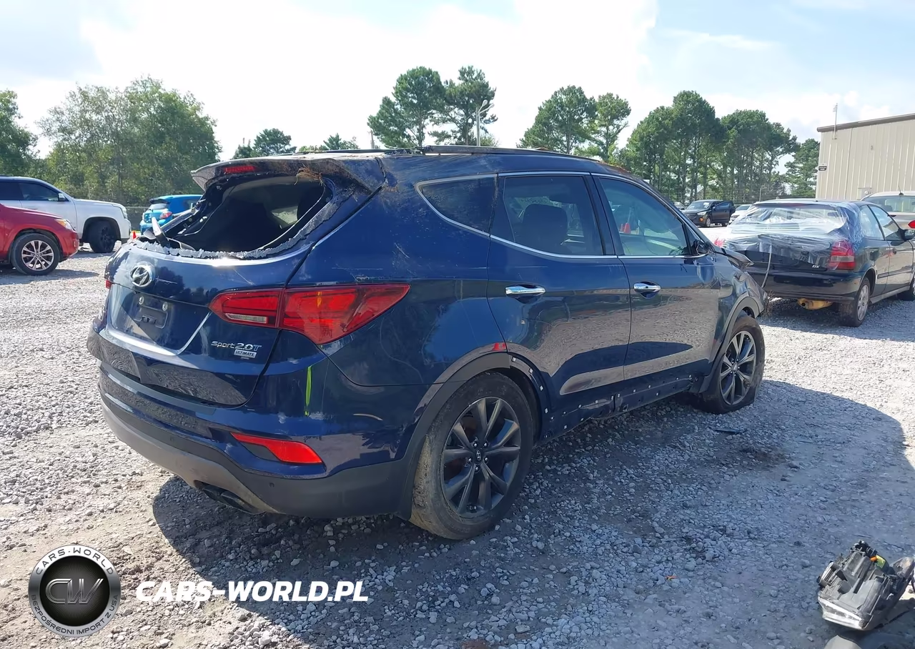 2017 Hyundai Santa Fe Sport 2.0T Ultimate VIN:5XYZW4LA8HG465018 - 4