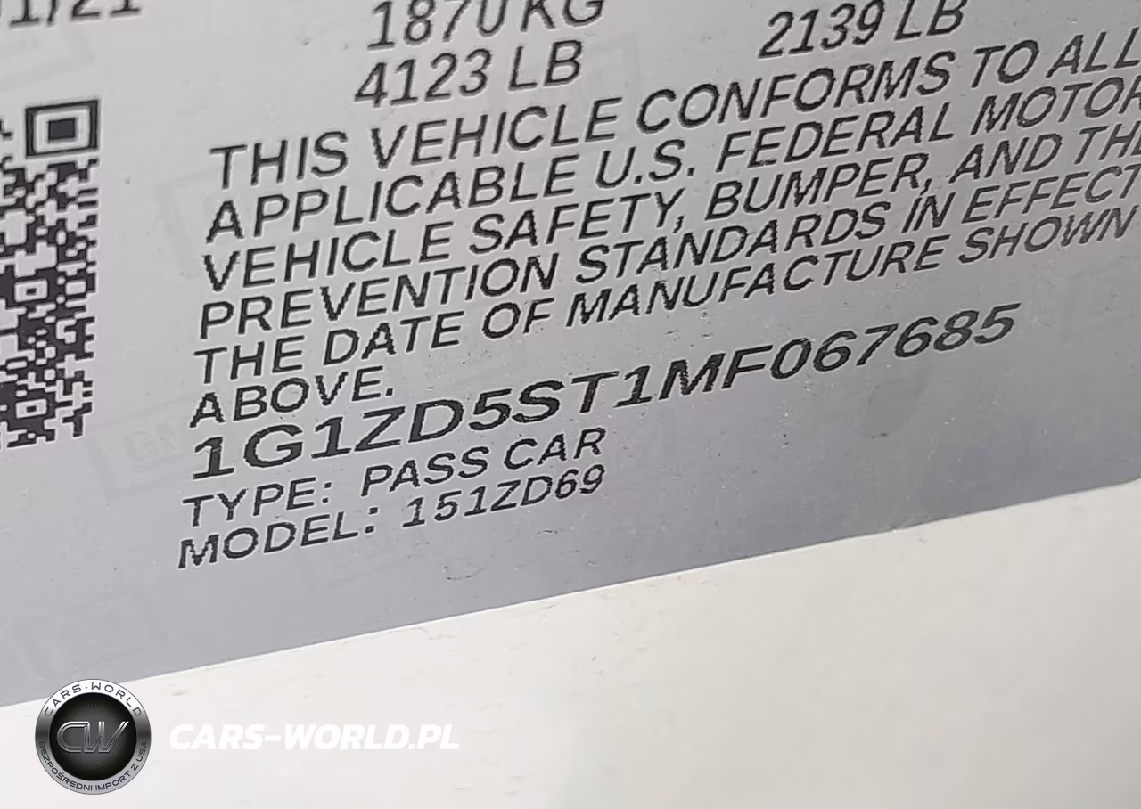 2021 Chevrolet Malibu Fwd Lt VIN:1G1ZD5ST1MF067685 - 9