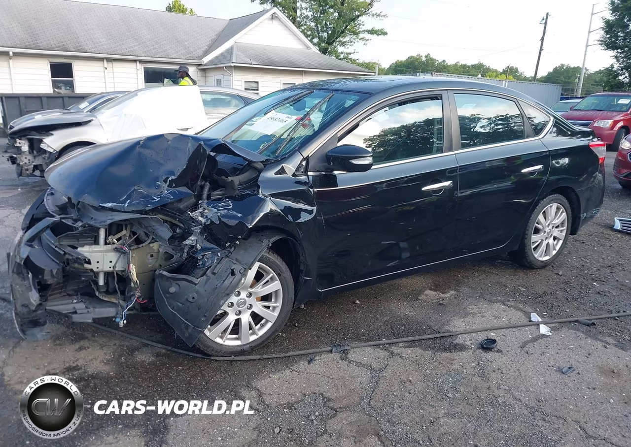 2013 Nissan Sentra Sl VIN:3N1AB7AP6DL624674 - 2