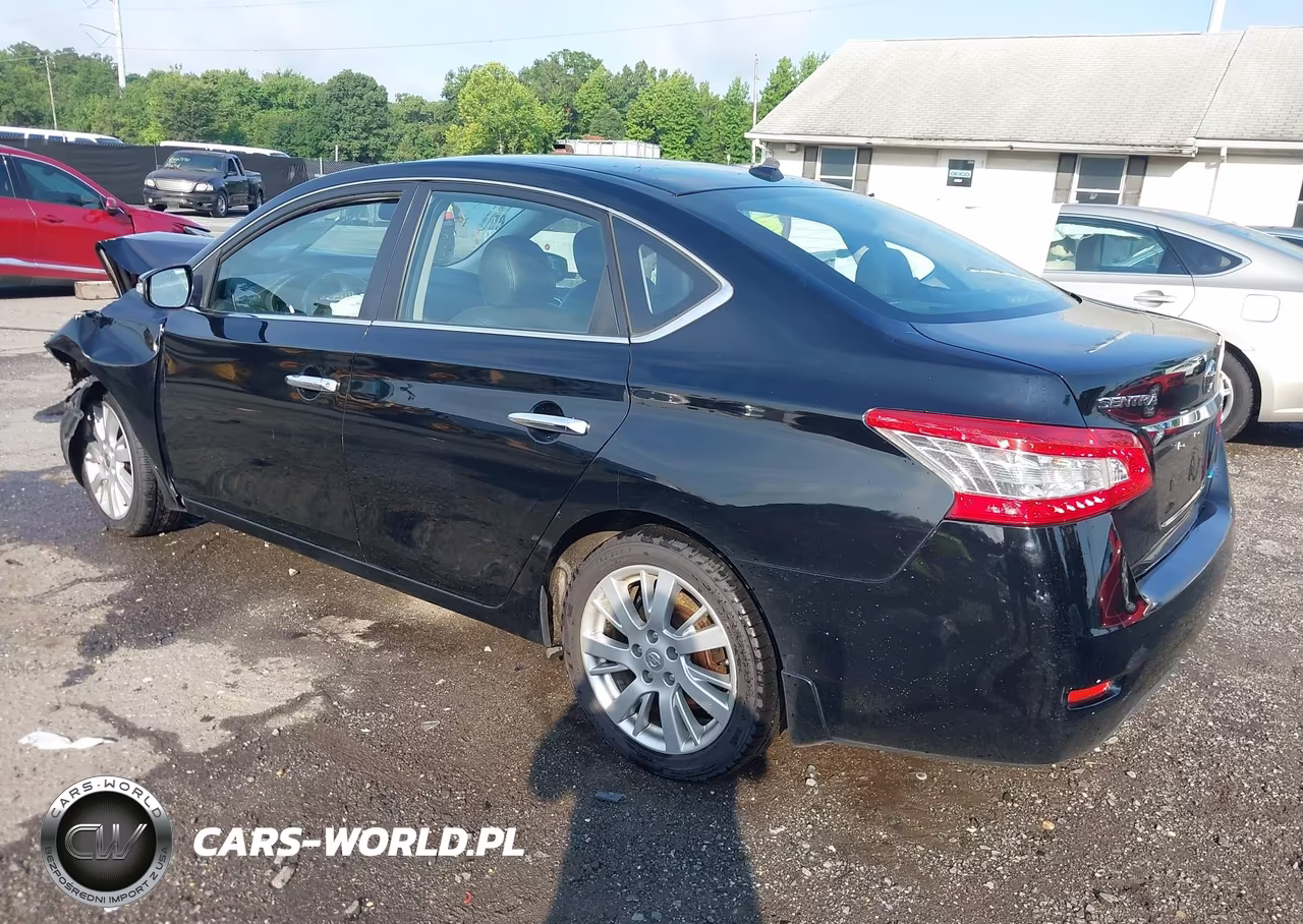 2013 Nissan Sentra Sl VIN:3N1AB7AP6DL624674 - 3