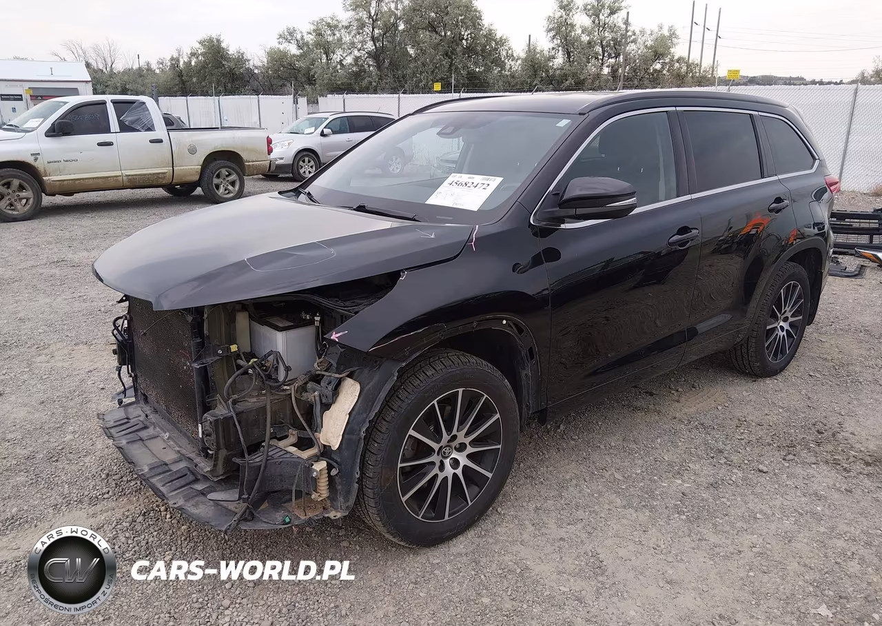 2017 Toyota Highlander Se VIN:5TDJZRFH4HS407372 - 2