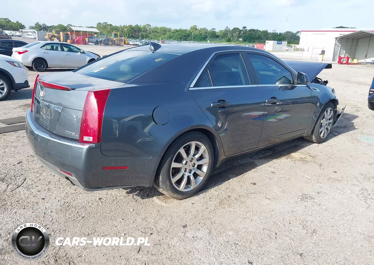 2009 Cadillac Cts Awd W-1Sb VIN:1G6DT57V590130735 - 4