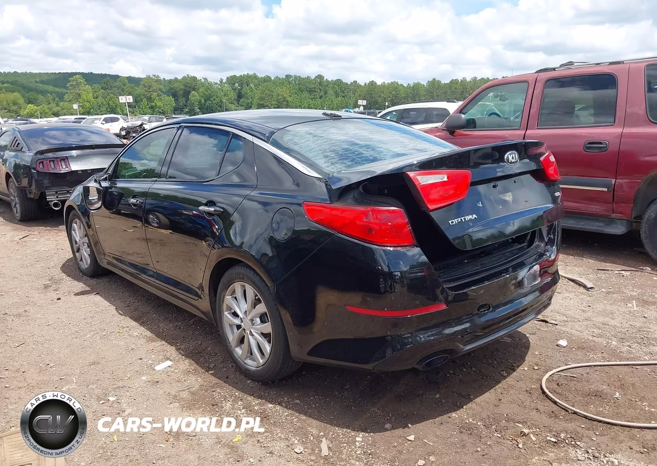 2014 Kia Optima Lx VIN:5XXGM4A71EG308581 - 3
